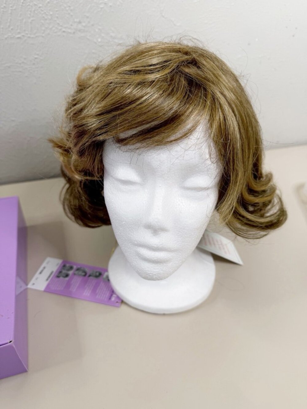 Paula Young Addison A8041 Short Brown Wig-Made In Japan-NWT